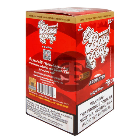 Da Boss $2.79 pre-price Aromatic Leaf Wraps 20 packs of 4