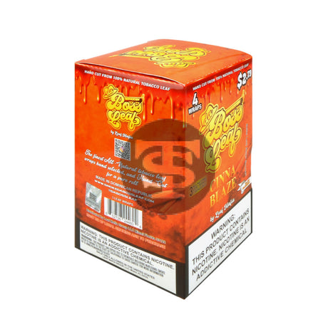 Da Boss $2.79 pre-price Cinna Blaze Leaf Wraps 20 packs of 4