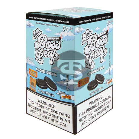 Da Boss $2.79 pre-price Cookie Dream Leaf Wraps 20 packs of 4