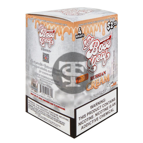 Da Boss $2.79 pre-price Russian Cream Wraps 20 packs of 4