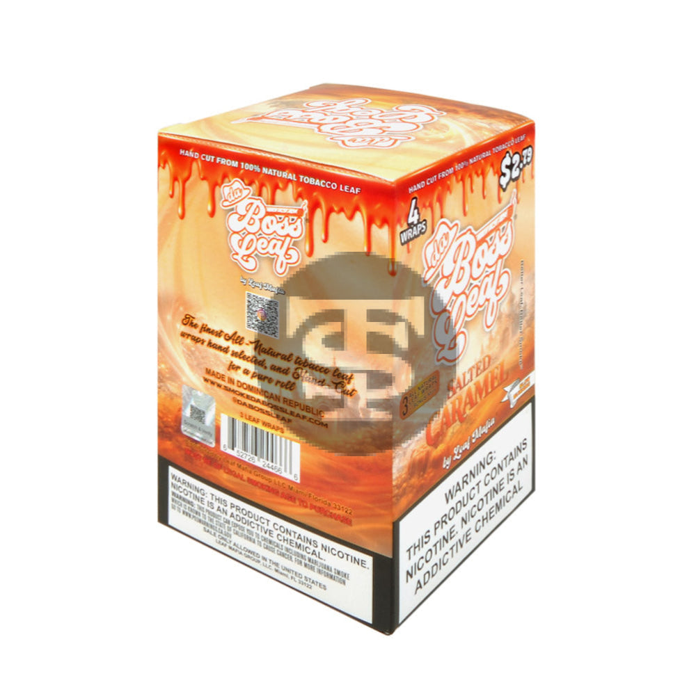 Da Boss $2.79 pre-price Salted Caramel Leaf Wraps 20 packs of 4