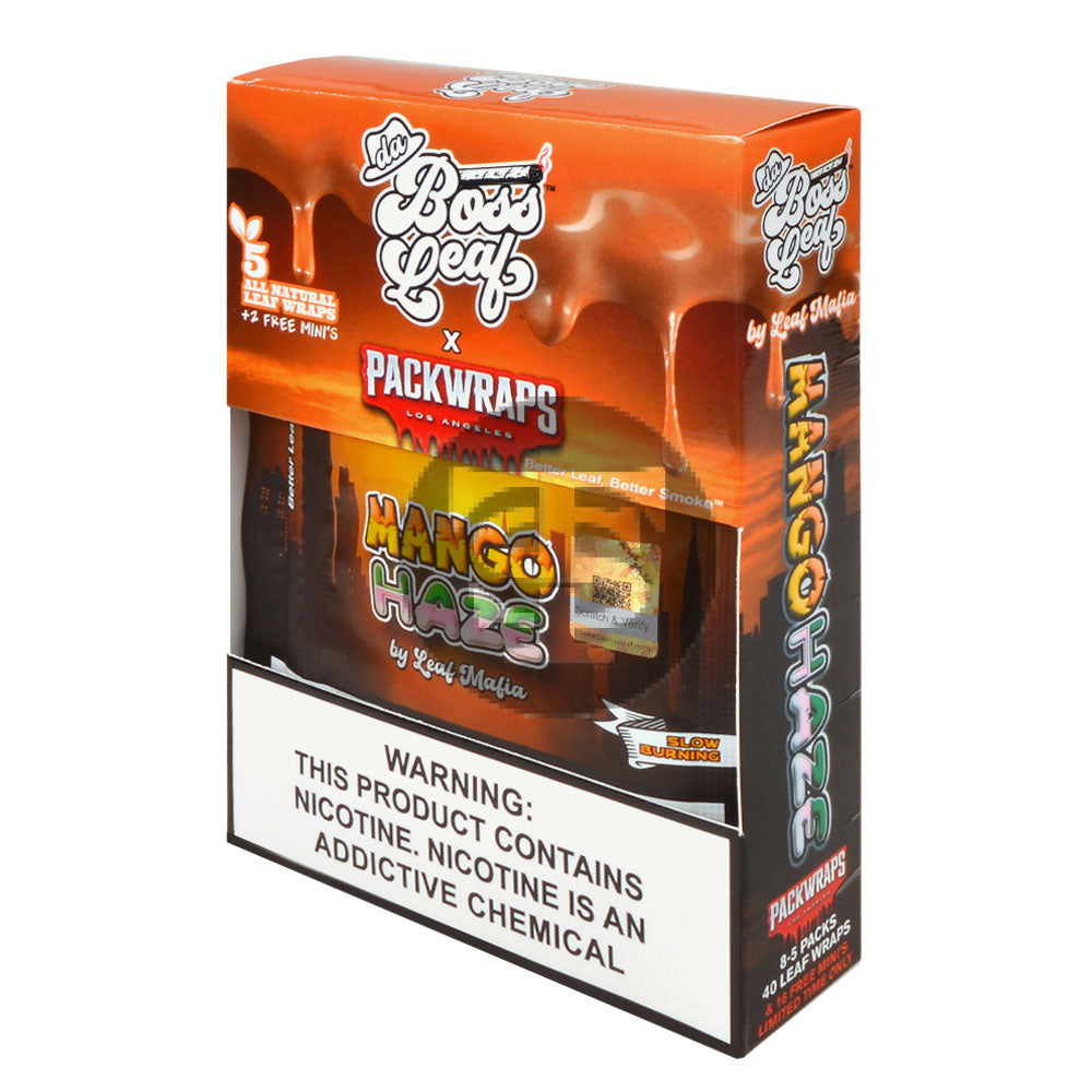 &TEAM BLAZE THE WAY バンコク VIPトレカ 9枚　コンプ Da Boss Mango Haze Leaf Wraps 8 packs of 5 – Tobacco Stock