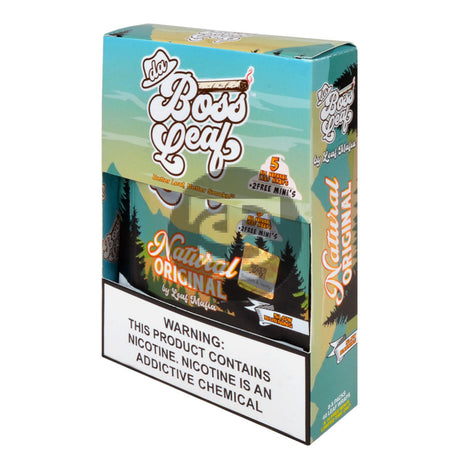 Da Boss Natural Leaf Wraps 8 packs of 5