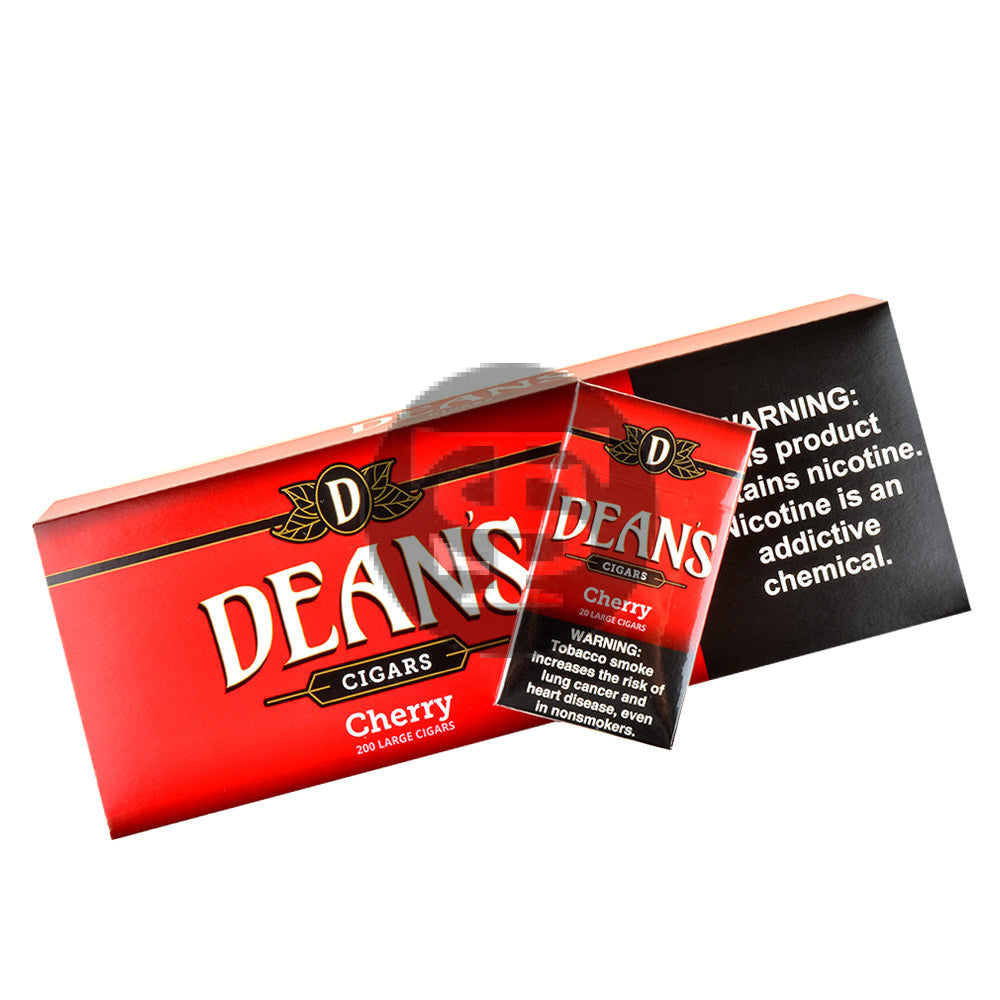 Deans Cherry Filtered Cigars 10 Packs of 20