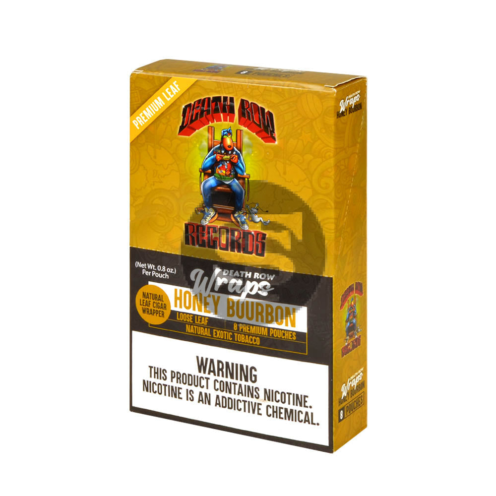Death Row Records Wraps 8 packs of 6 Honey Bourbon