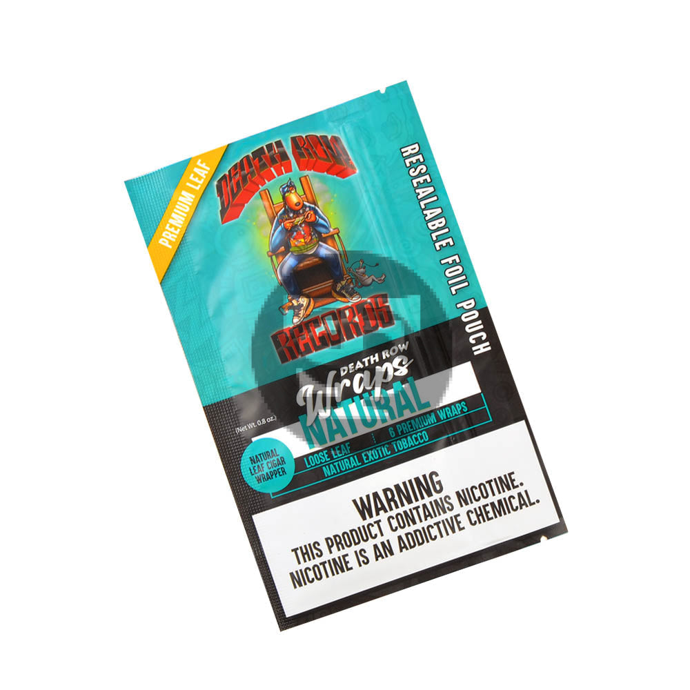 Death Row Records Wraps 8 packs of 6 Natural