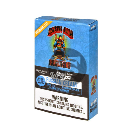 Death Row Records Wraps 8 packs of 6 Russian Cream