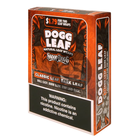 Dogg Leaf Dark Leaf Wraps $1.79 15 packs of 2
