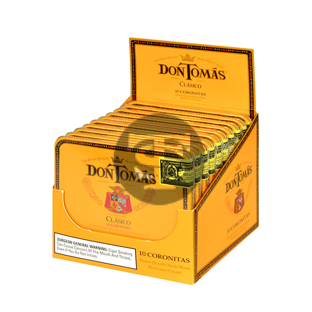 Don Tomas Fine Coronitas Cigars 10 Packs of 10