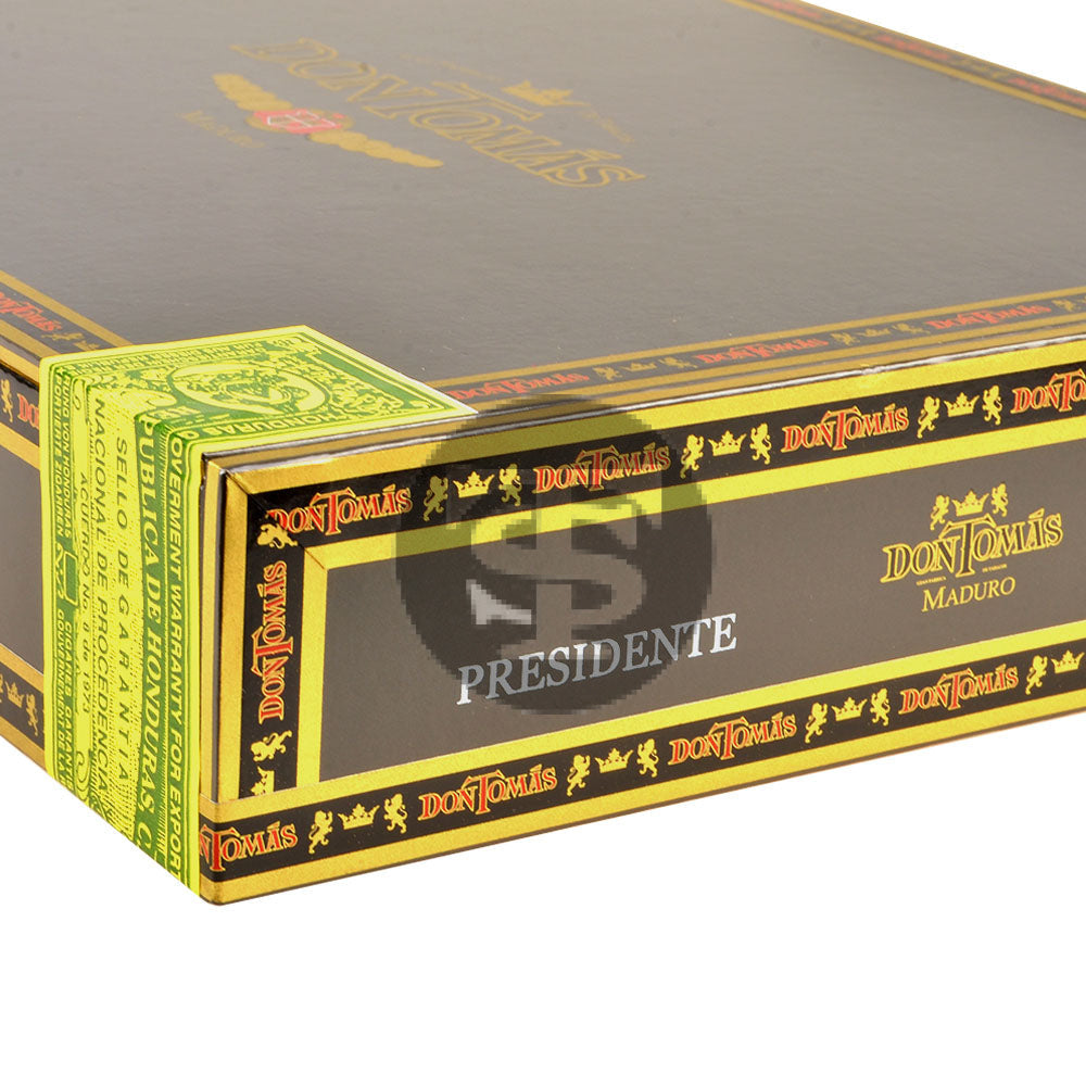 Don Tomas Maduro Presidente Cigars Box of 25