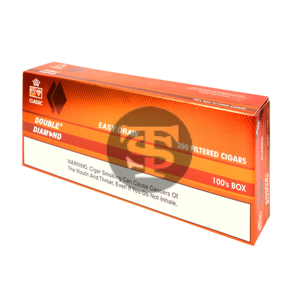 Double Diamond Classic FIltered Cigars 10 Packs of 20