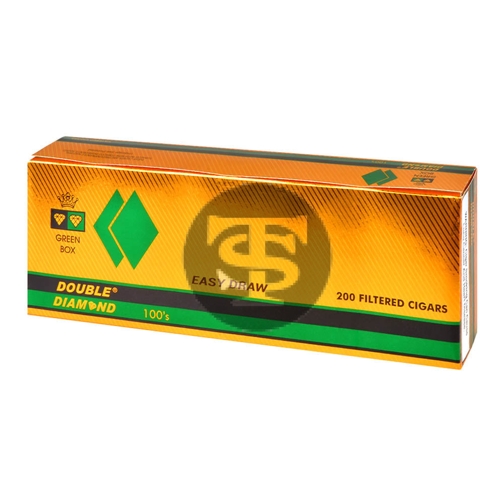 Double Diamond Menthol Filtered Cigars 10 Packs of 20