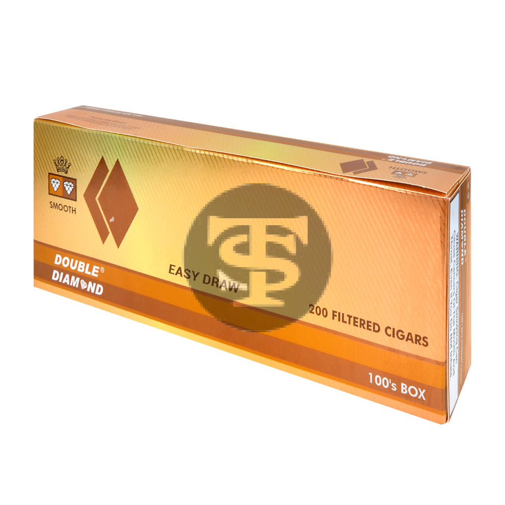 Double Diamond Smooth Filtered Cigars 10 Packs of 20