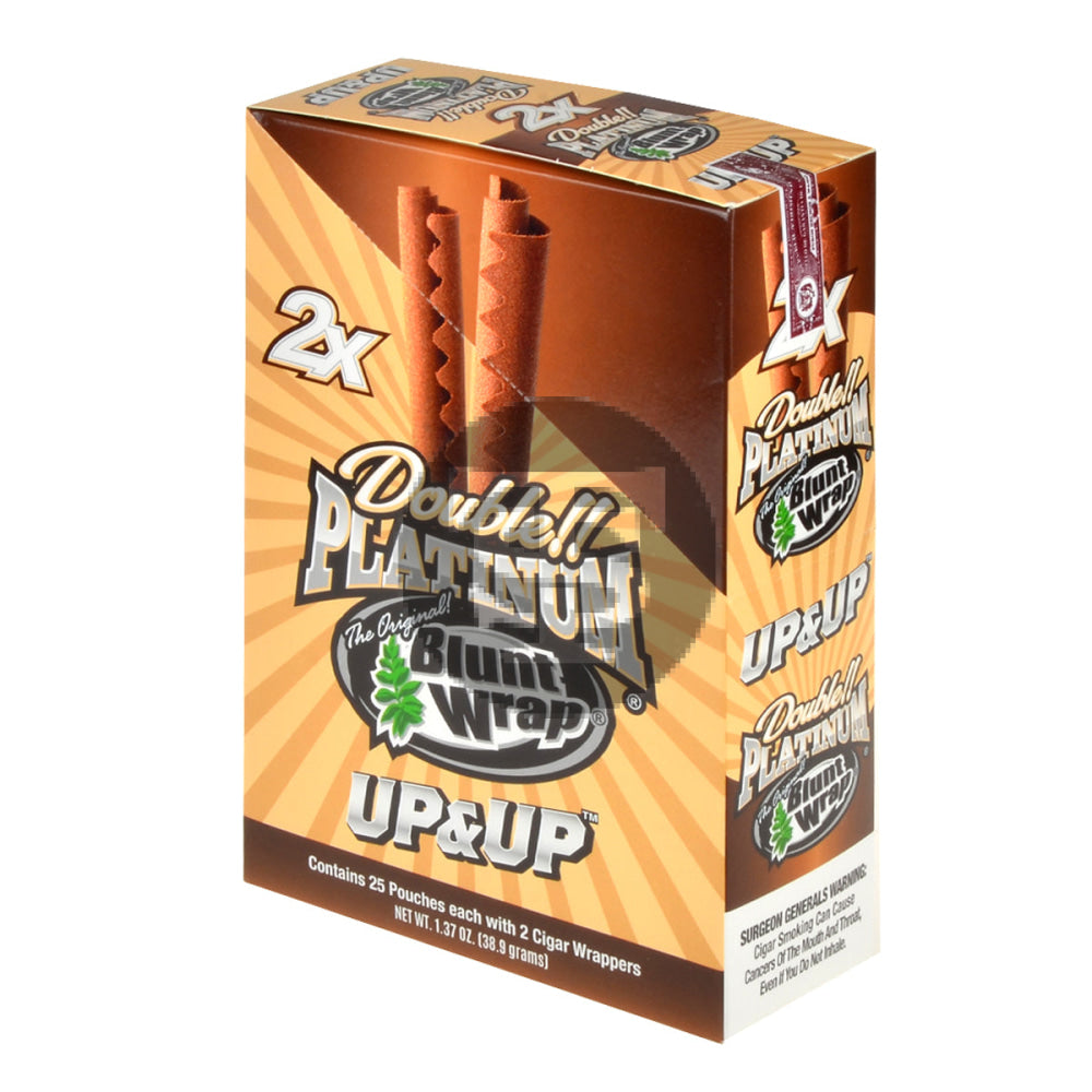 Double Platinum Up&Up Wraps 25 Pouches of 2 1