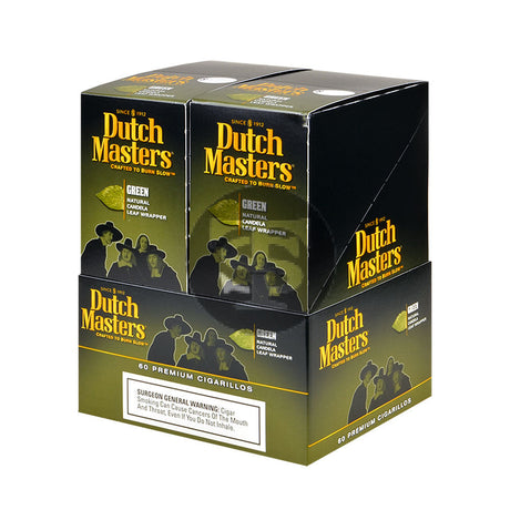 Dutch Masters Cigarillos Green 20 Pouches of 3