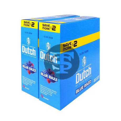 Dutch Masters Foil Blue Razz Save on 2 Cigarillos 30 Packs of 2
