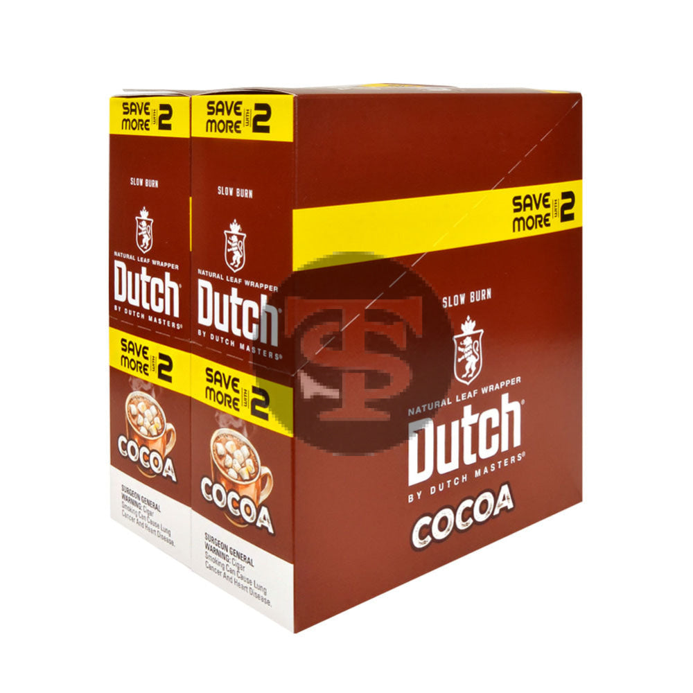 Dutch Masters Foil Cocoa Save on 2 Cigarillos 30 Packs of 2