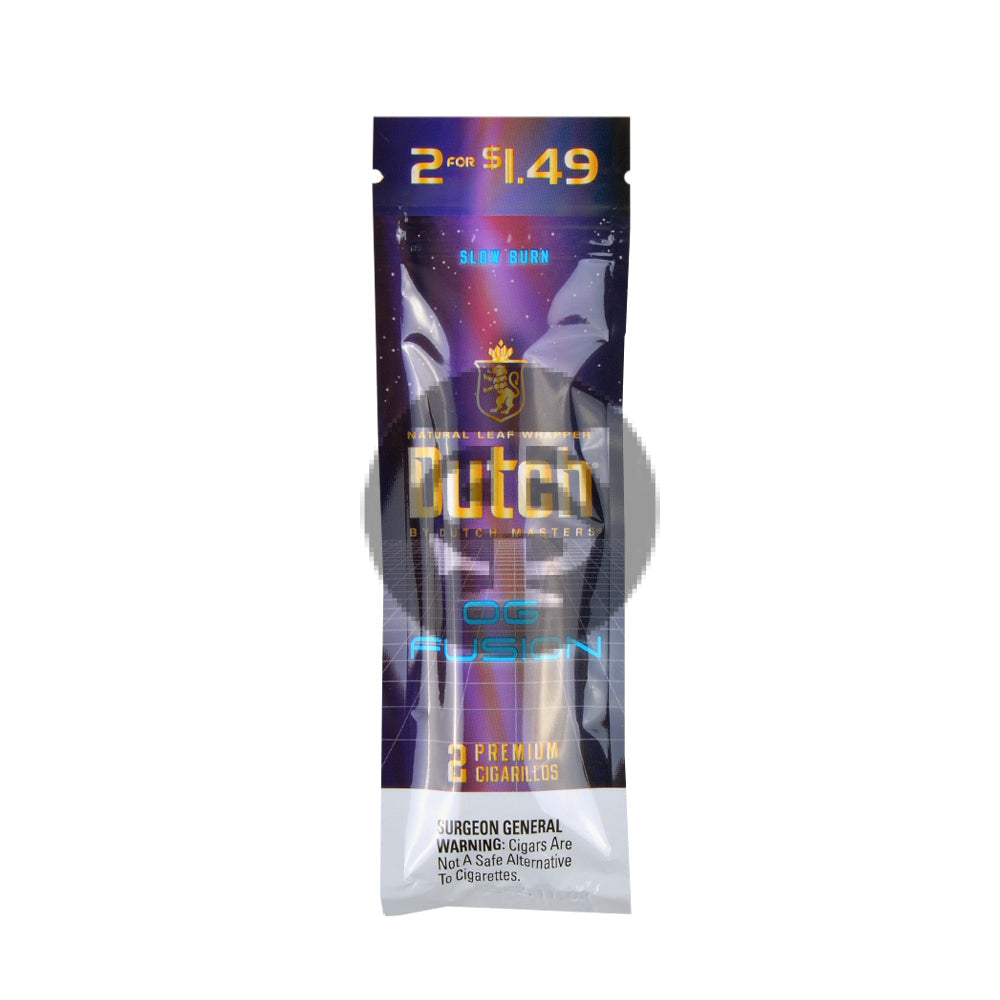 Dutch Masters Foil Fresh OG Fusion $1.49 Cigarillos 30 Packs of 2