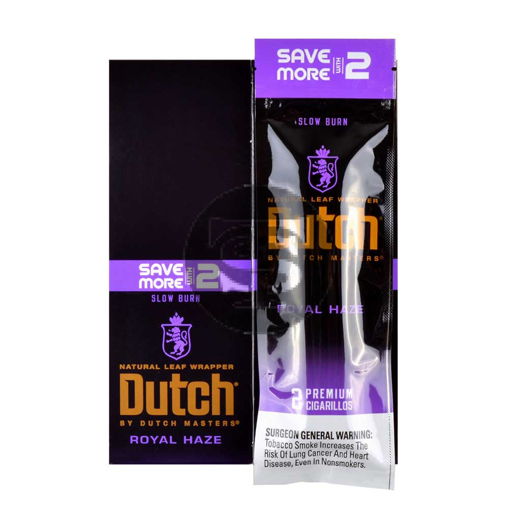 Dutch Masters Foil Fresh Royal Haze Cigarillos 30 Packs of 2