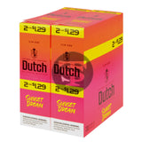 Dutch Masters Foil Fresh Sunset Dream $1.29 Cigarillos 30 Packs of 2