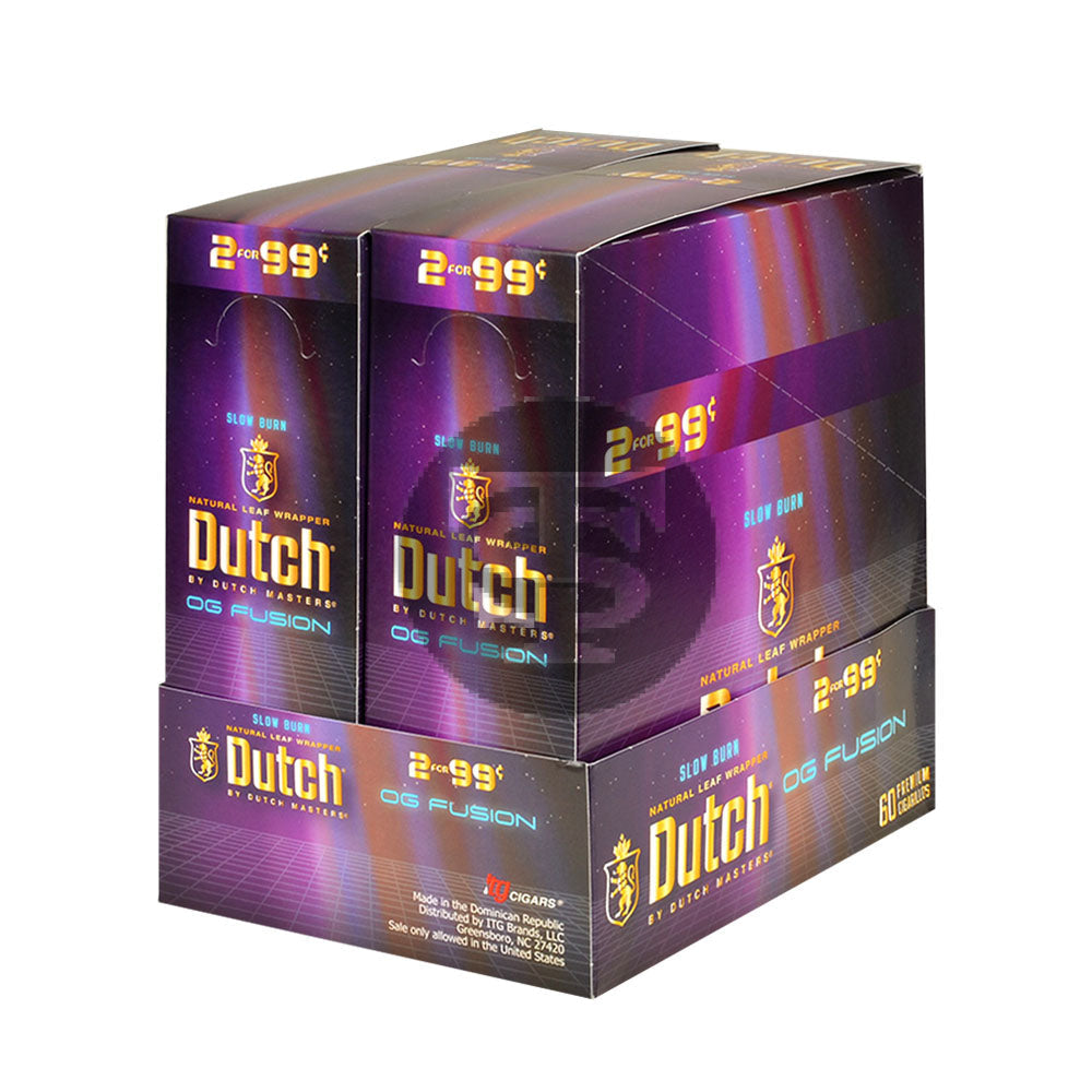 tradition et innovation PâtissierVol.2 Dutch Masters Foil OG Fusion | 99 Cent Cigarillos | 30 Packs