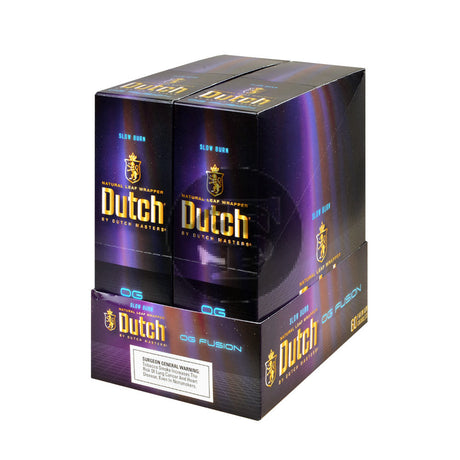 Dutch Masters Foil OG Fusion Save on 2 Cigarillos 30 Packs of 2