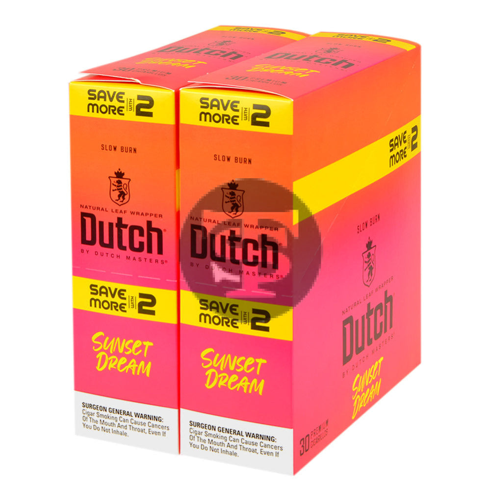 Dutch Masters Foil Sunset Dream Save on 2 Cigarillos 30 Packs of 2