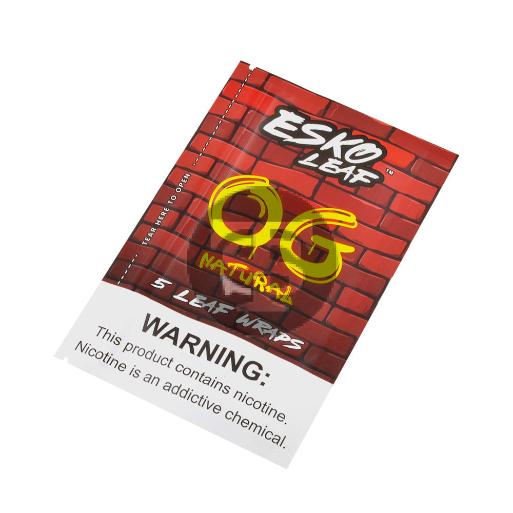 Esko Leaf Wrap OG Natural 8 packs of 5