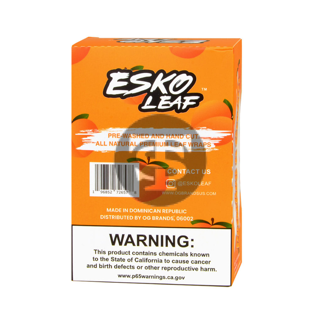 Esko Leaf Wrap | Peaches-n-Cream | 8 packs of 5 – Tobacco Stock