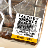 Factory Smokes Shade Churchill Cigars Bundle of 25