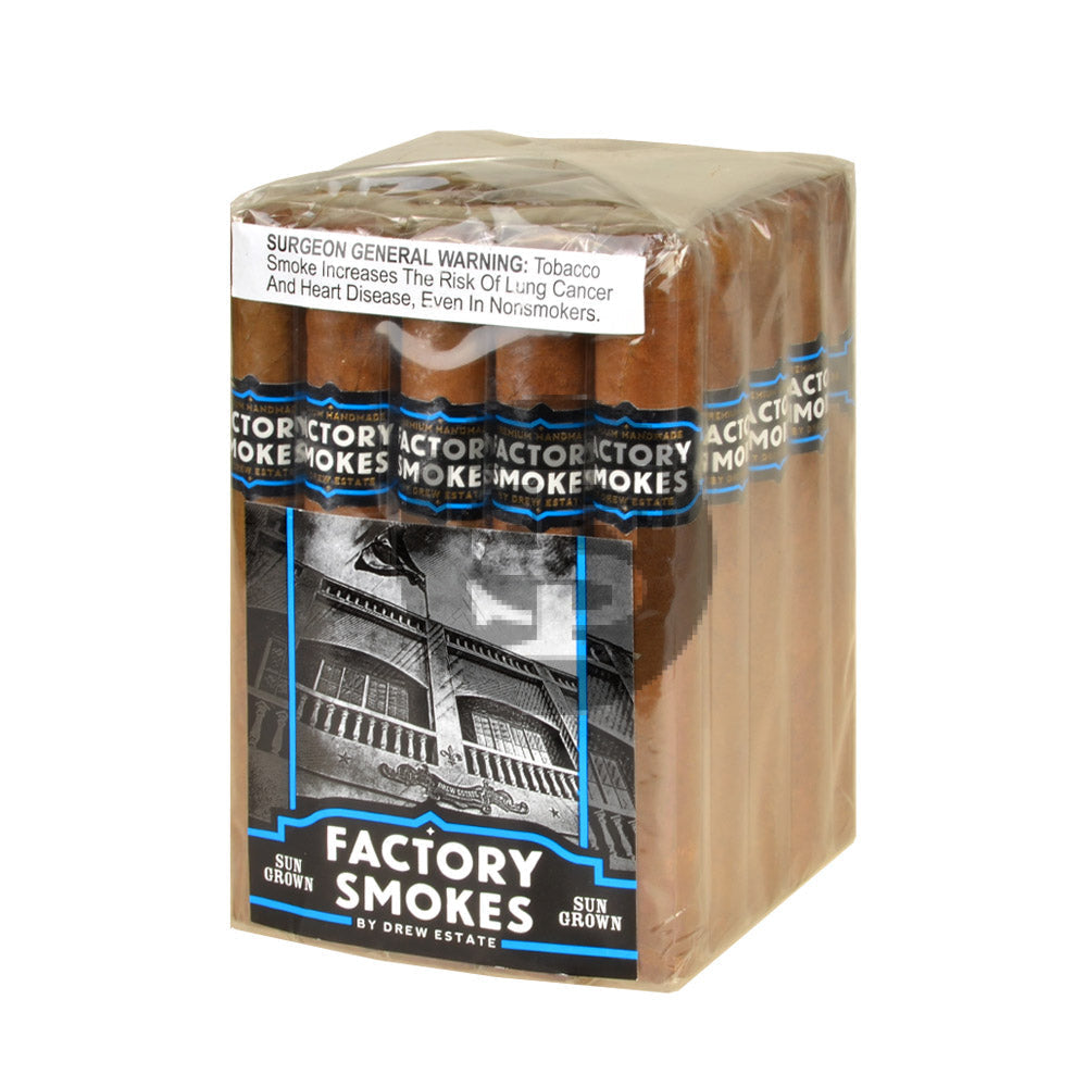 Factory Smokes Sun Grown Toro Cigars Bundle of 25
