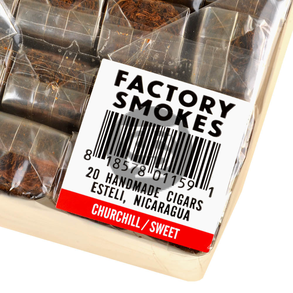 Factory Smokes Sweet Churchill Cigars Bundle of 20