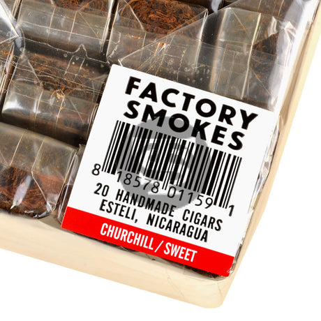 Factory Smokes Sweet Churchill Cigars Bundle of 20