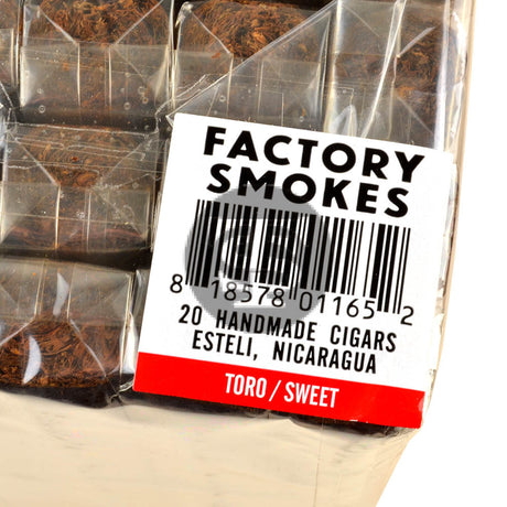 Factory Smokes Sweet Toro Cigars Bundle of 20