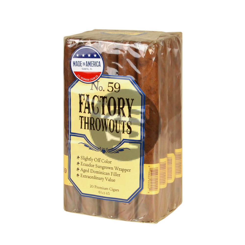 Factory Throwouts No. 59 Premium Cigars Bundle of 20