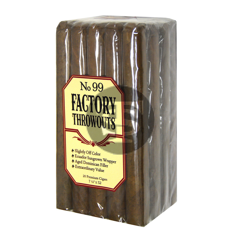 Factory Throwouts No. 99 Cigars Bundle of 20 1