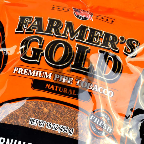 Farmer’s Gold Natural Pipe Tobacco 16 oz. Bag