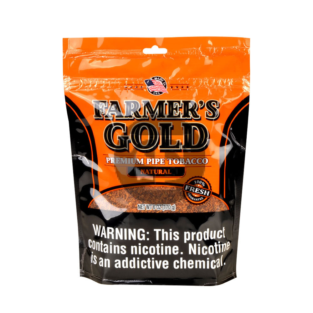 Farmer’s Gold Natural Pipe Tobacco 6 oz. Bag