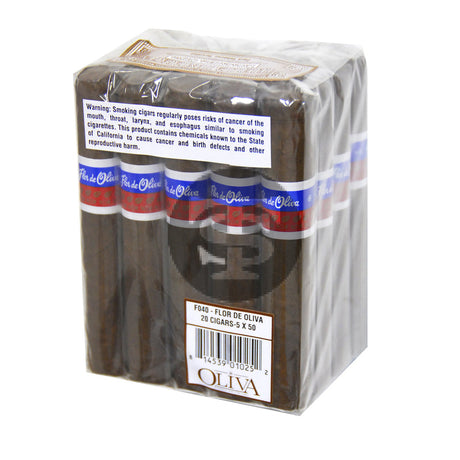 Flor de Oliva 5 x 50 Cigars Pack of 20 1