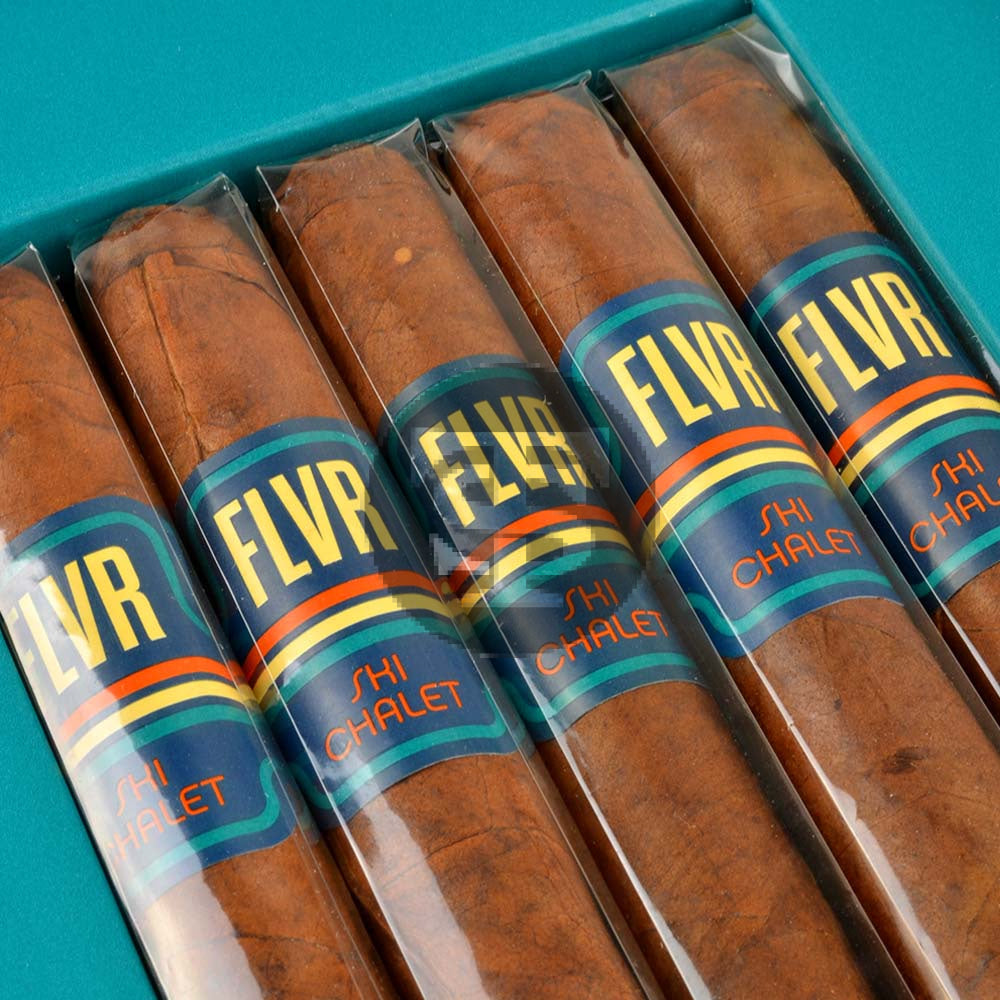 FLVR Petite Corona 5x42 Cigars Ski Chalet Box of 25