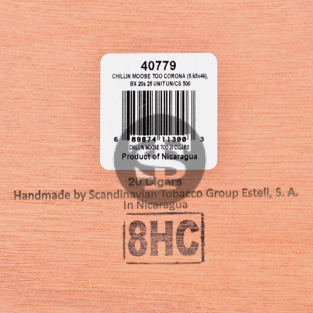 Foundry Chillin’ Moose Too Corona Cigars Box of 20