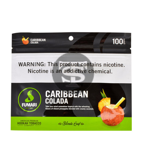 Fumari Hookah Tobacco Caribbean Colada 100g
