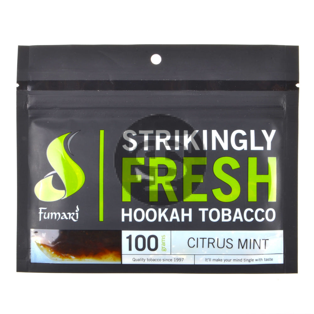 Fumari Hookah Tobacco Citrus Mint 100g – Tobacco Stock