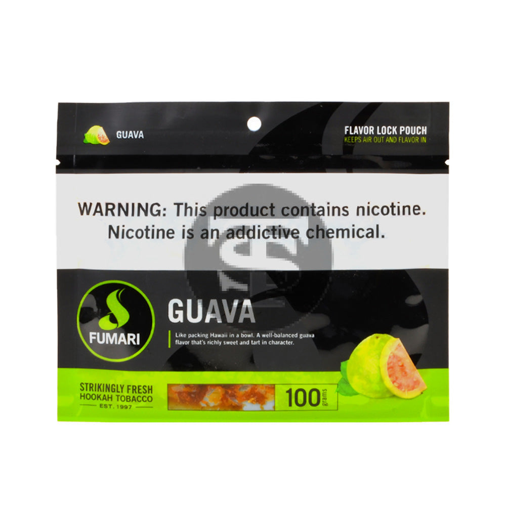 100g pouch tobacco Fumari Hookah Tobacco Guava 100g – Tobacco Stock