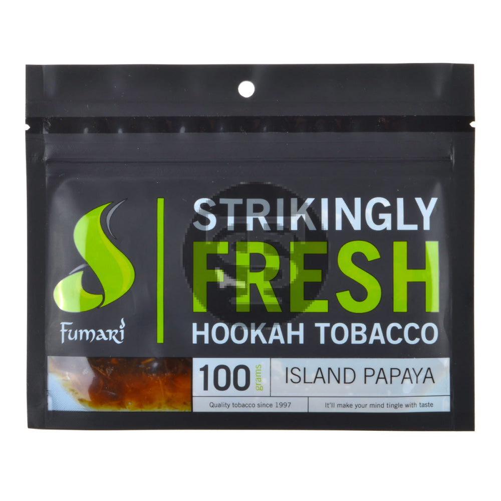 Fumari Hookah Tobacco Island Papaya 100g 2
