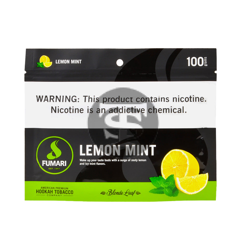 Fumari Hookah Tobacco Lemon Mint 100g 1