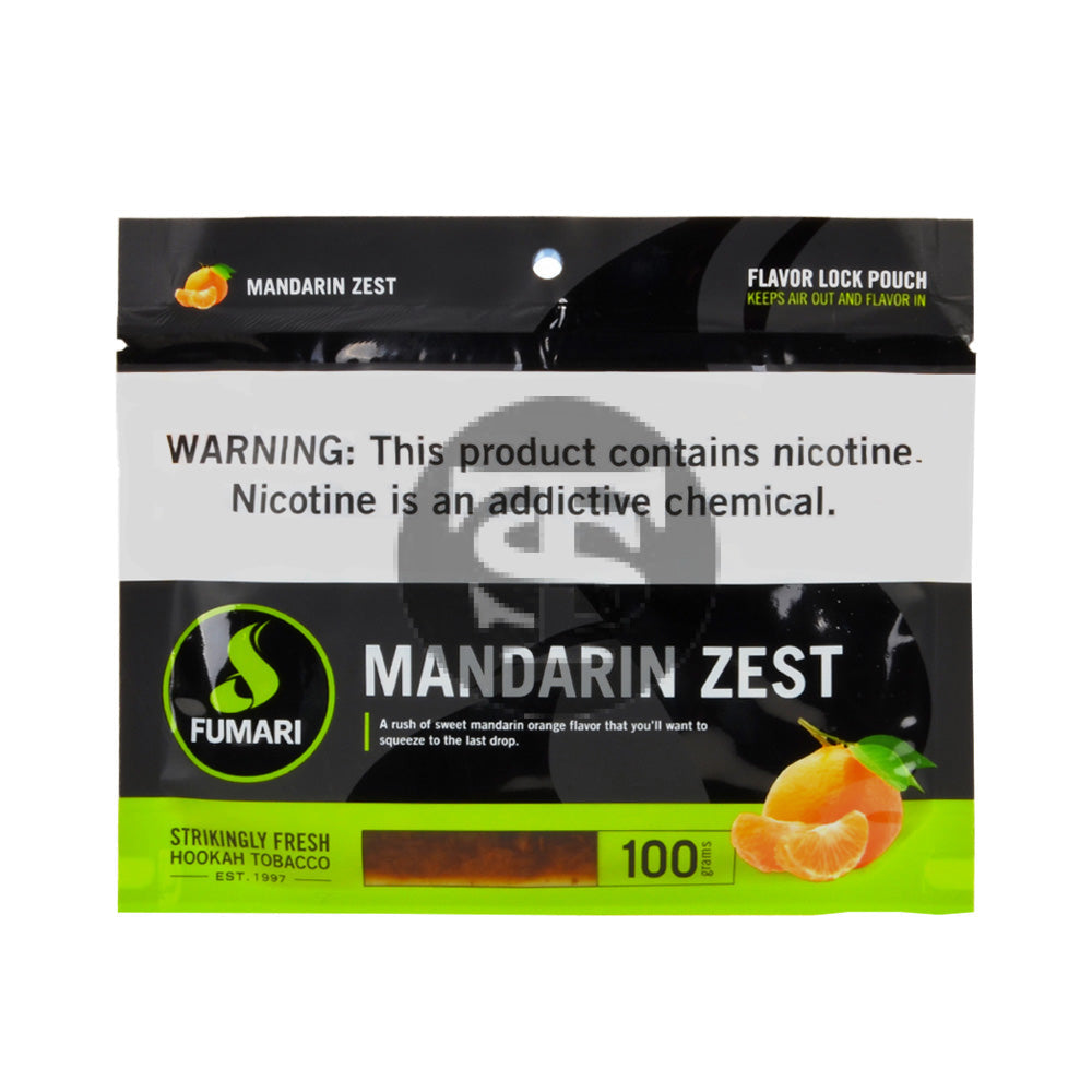 Fumari Hookah Tobacco Mandarin Zest 100g 1