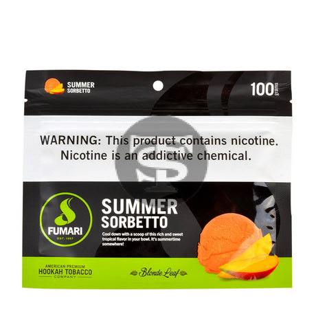 Fumari Hookah Tobacco Summer Sorbetto 100g