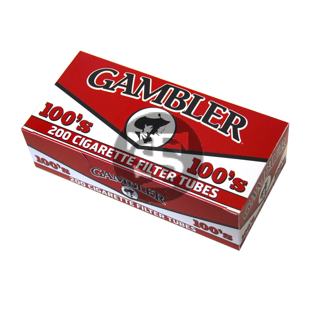 Gambler Filter Tubes 100 mm Full Flavor 5 Cartons of 200 1