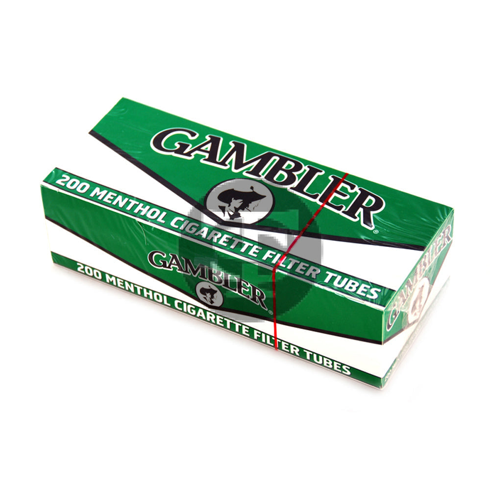 Gambler Filter Tubes King Size Menthol 5 Cartons of 200 1